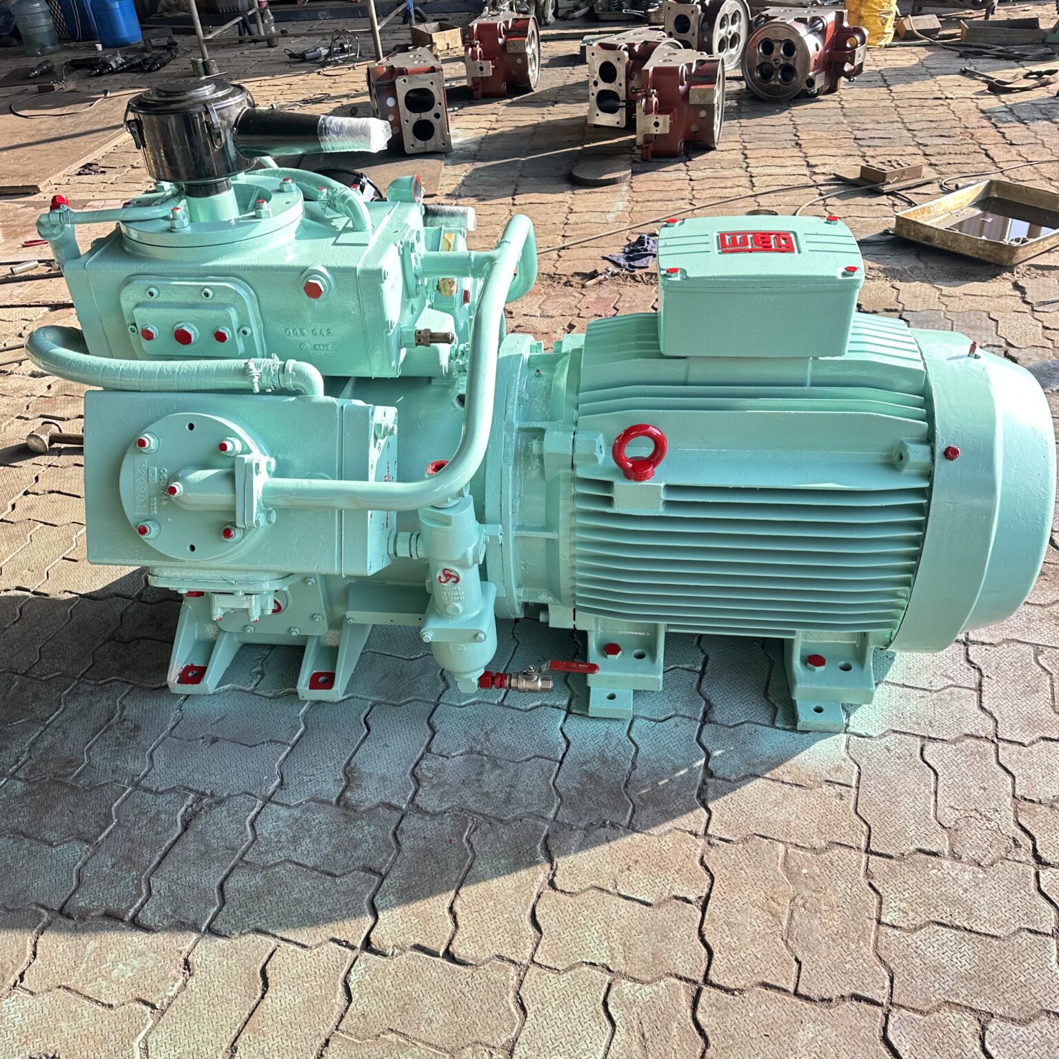 J.P. SAUER & SOHN - WP 400-100 - MARINE AIR COMPRESSOR - Image 5