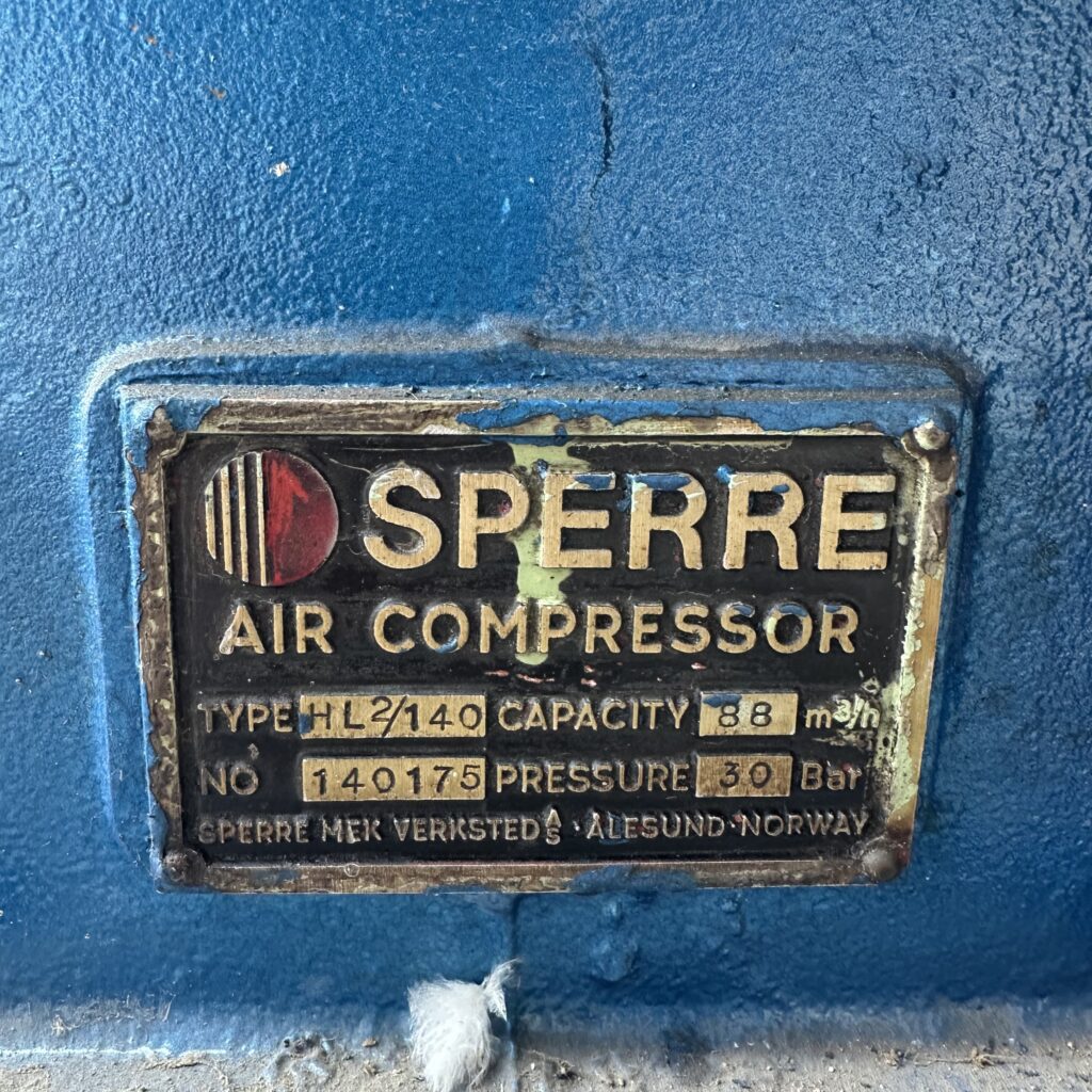 SPERRE - HL2/140 - MARINE AIR COMPRESSOR - Image 2