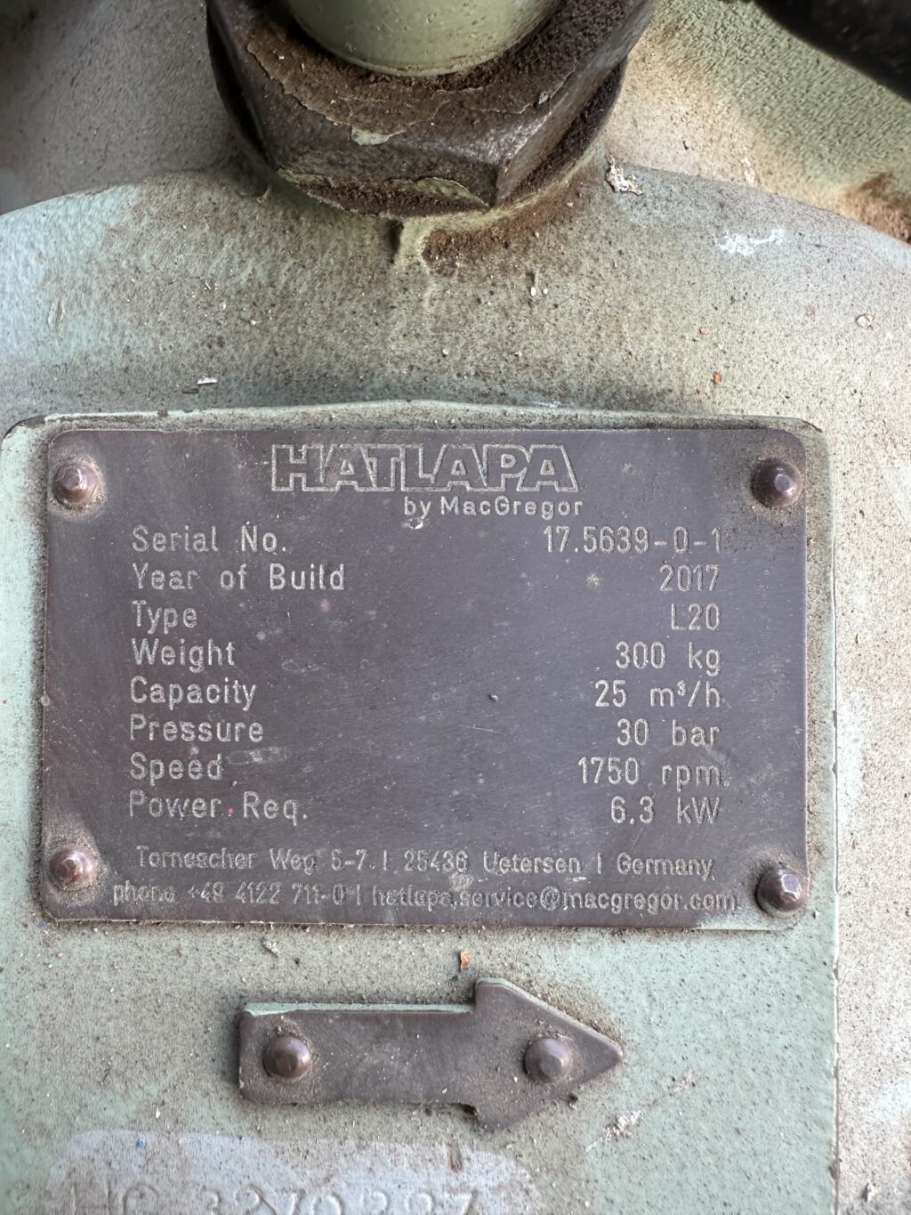 HATLAPA - L20 - MARINE AIR COMPRESSOR - Image 2