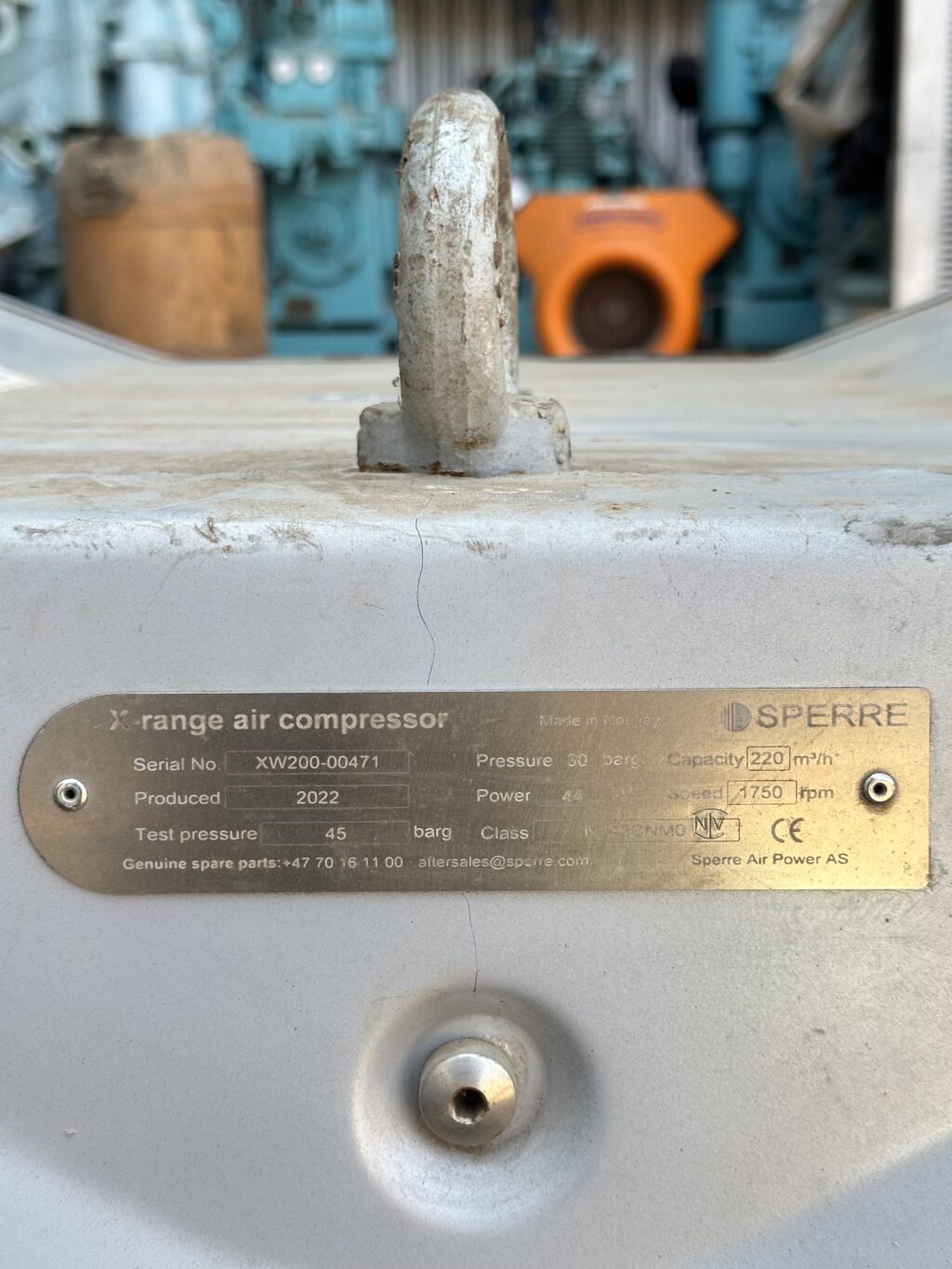SPERRE - XW200 - MARINE AIR COMPRESSOR - Image 2