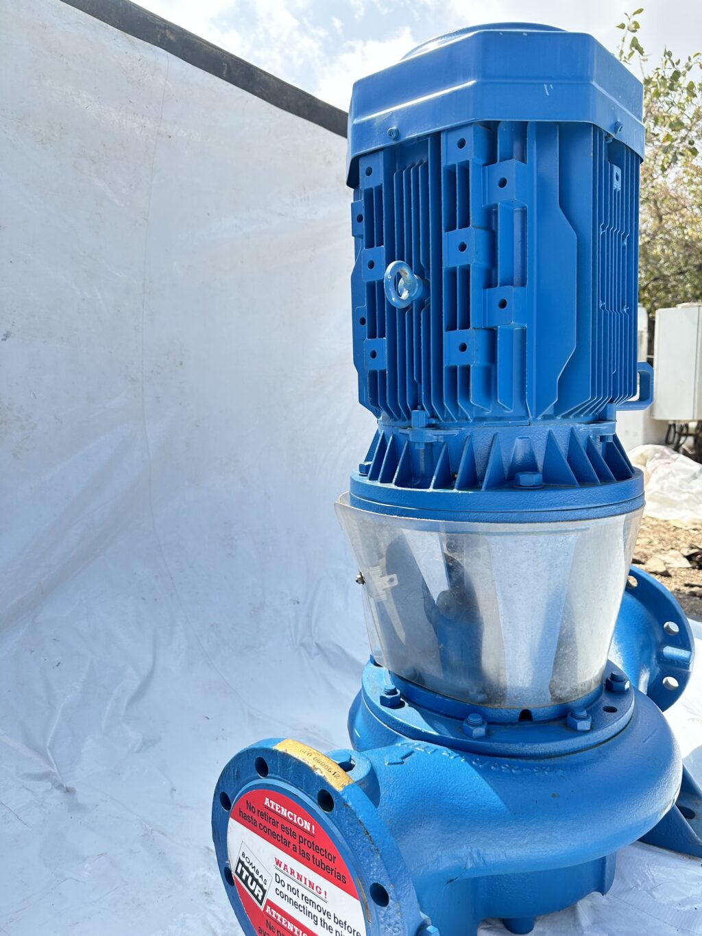 KSB/BOMBAS ITUR - ILC-125/250 - VERTICAL INLINE CENTRIFUGAL PUMP - Image 7