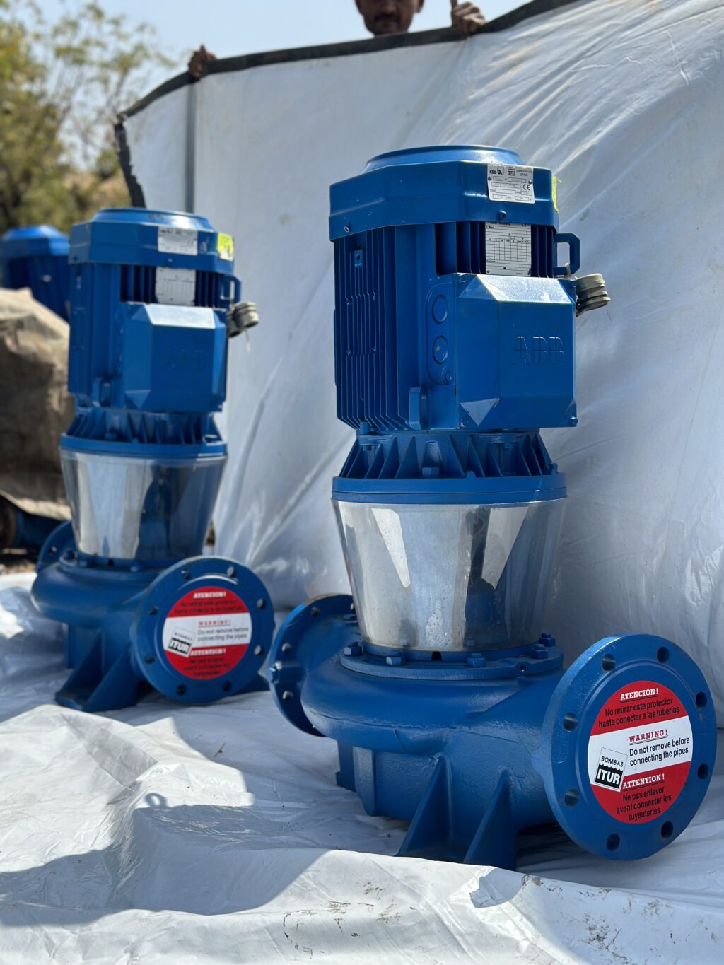 KSB/BOMBAS ITUR - ILC-125/250 - VERTICAL INLINE CENTRIFUGAL PUMP - Image 8
