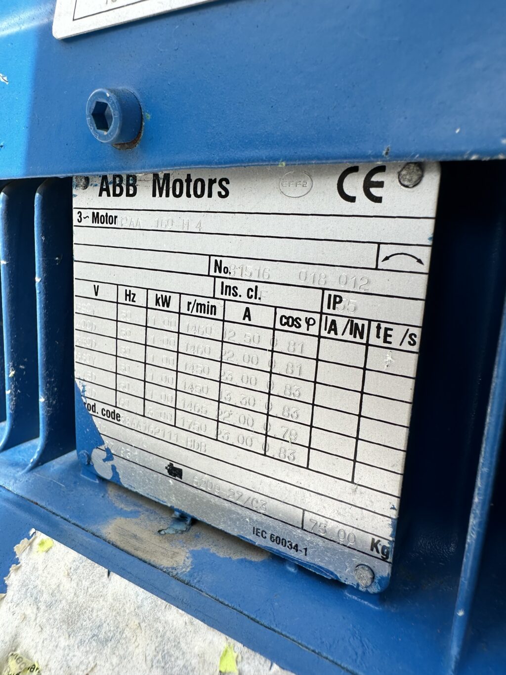 KSB/BOMBAS ITUR - ILNC-080/250B - VERTICAL INLINE CENTRIFUGAL PUMP - Image 3