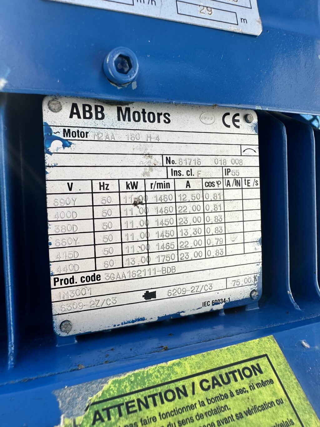 KSB/BOMBAS ITUR - ILC-65/315 - VERTICAL INLINE CENTRIFUGAL PUMP - Image 3