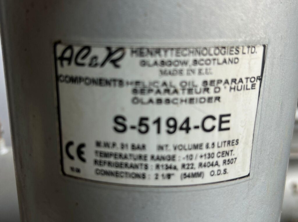 YORK - MCU-SH 6J 33 CK271954 - MARINE CONDENSING UNIT - Image 4