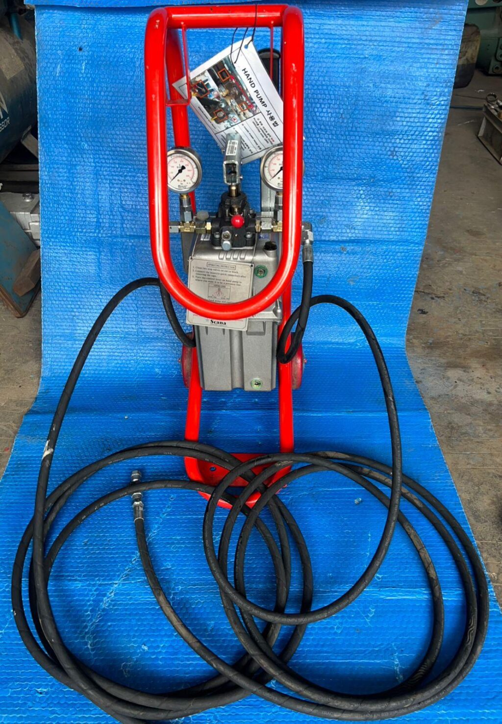 OMFB - PMI 25 + VS + S/5 2LIV + PR.MAN - HYDRAULIC HAND PUMP - Image 4
