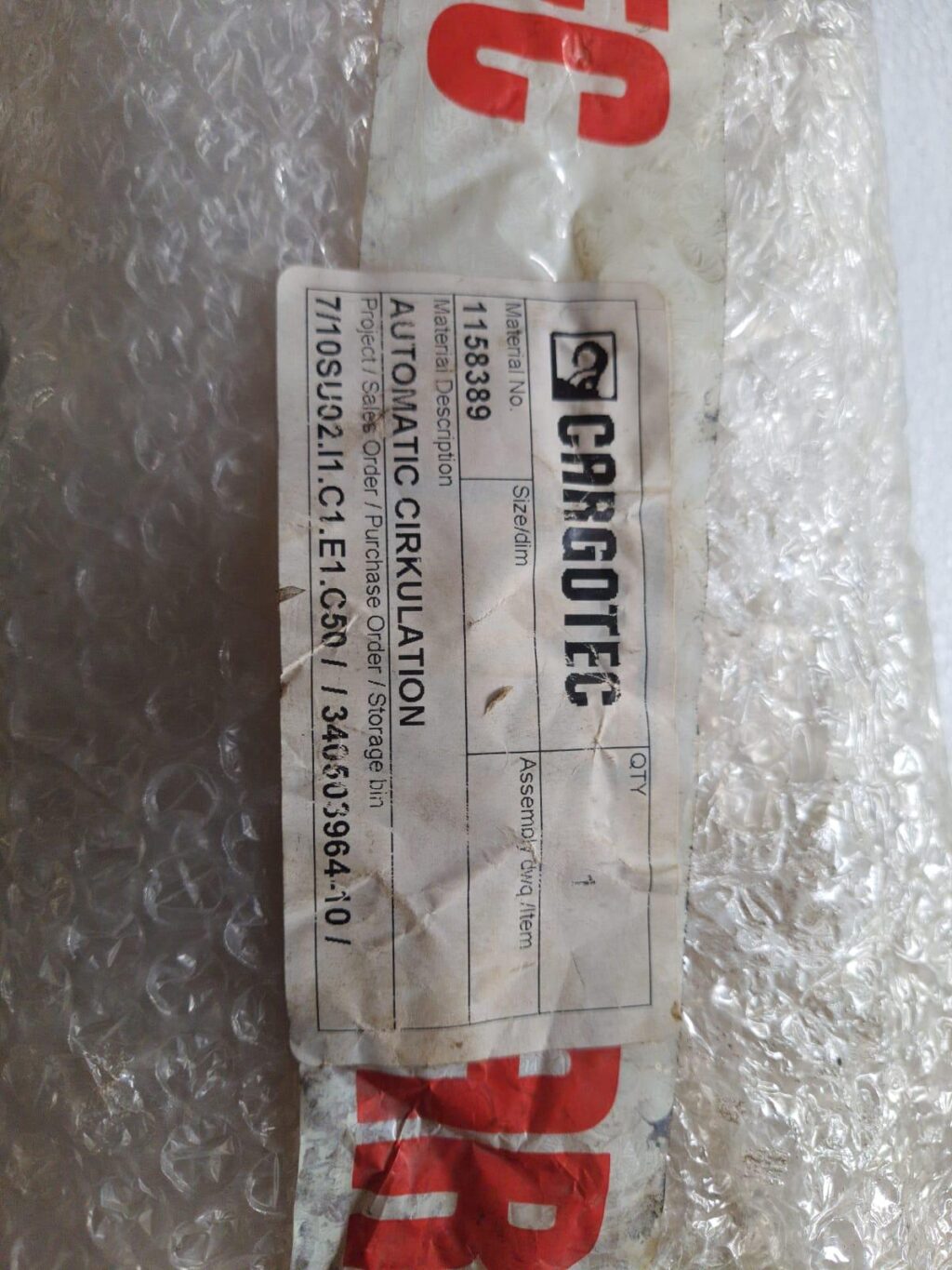 CARGOTEC - AUTOMATIC CIRKULATION - SOLENOID VALVE - Image 2