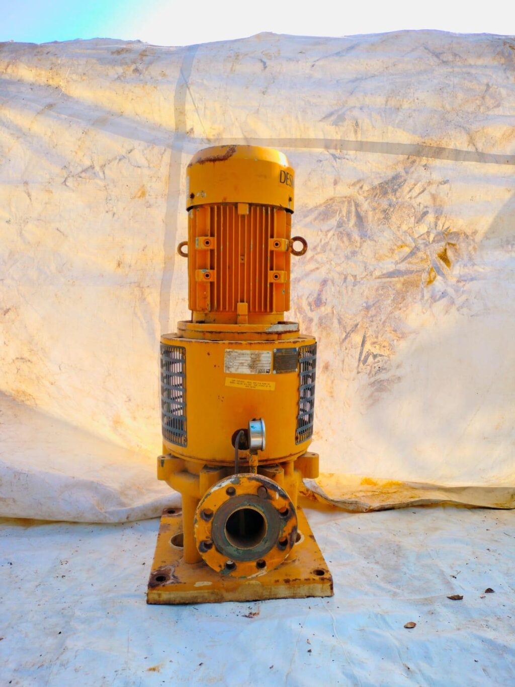 DESMI - NSL80-265/D02 - VERTICAL IN-LINE CENTRIFUGAL PUMP - Image 3