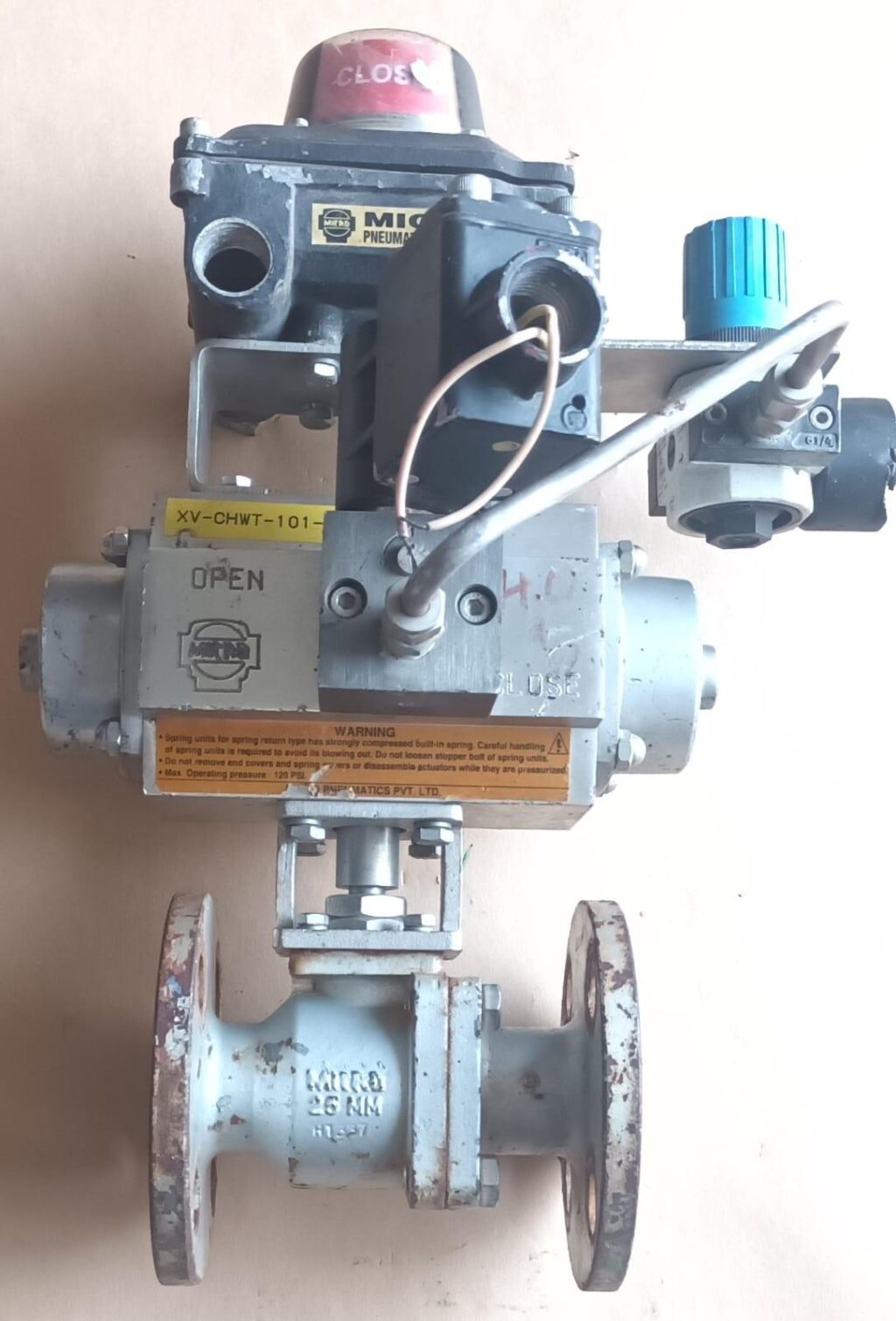 MICRO PNEUMATICS - M2F (F/S) - 1" - AUTOMATED BALL VALVE - Image 4