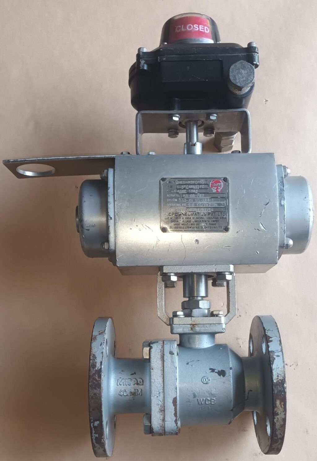 MICRO PNEUMATICS - M2F (FS) - 2" INCH - AUTOMATED BALL VALVE - Image 3
