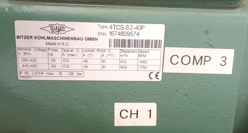 BITZER - 4TCS-8.2-40P - REFRIGERATION COMPRESSOR - Image 3