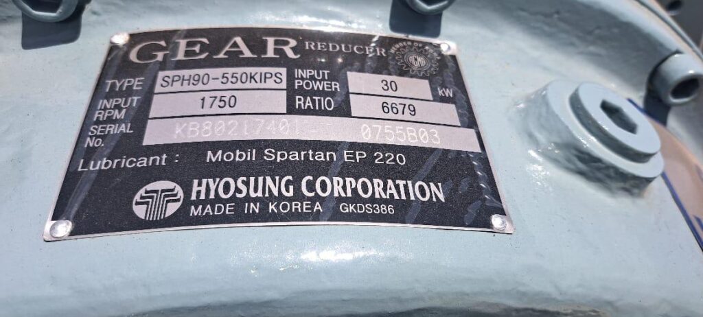 HYOSUNG - SPH90-550KIPS - HEAVY-DUTY PLANETARY GEARBOX - Image 2