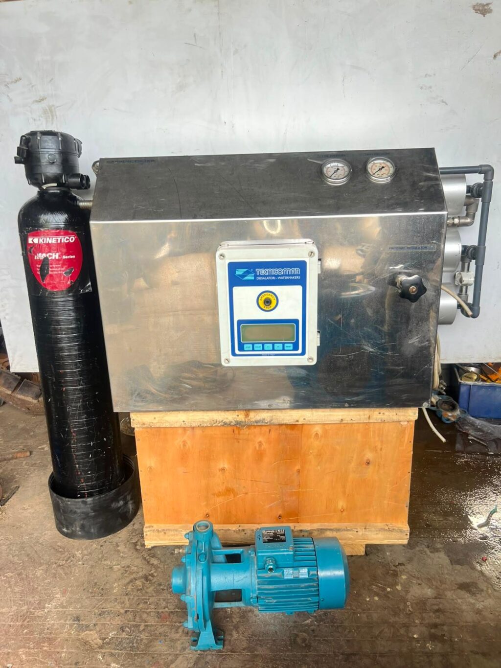 TECNICOMAR - SAILOR CS 3/44 - SEAWATER DESALINATION SYSTEM